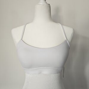COPY - Lululemon Flow Y Bra Nulu *Light Support, A-C Cups | size 8 | white